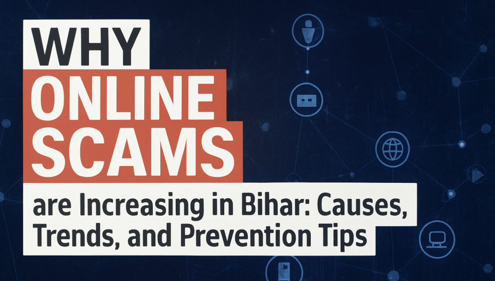 Why Online Scams are Increasing in Bihar: Causes, Trends, and Prevention Tips