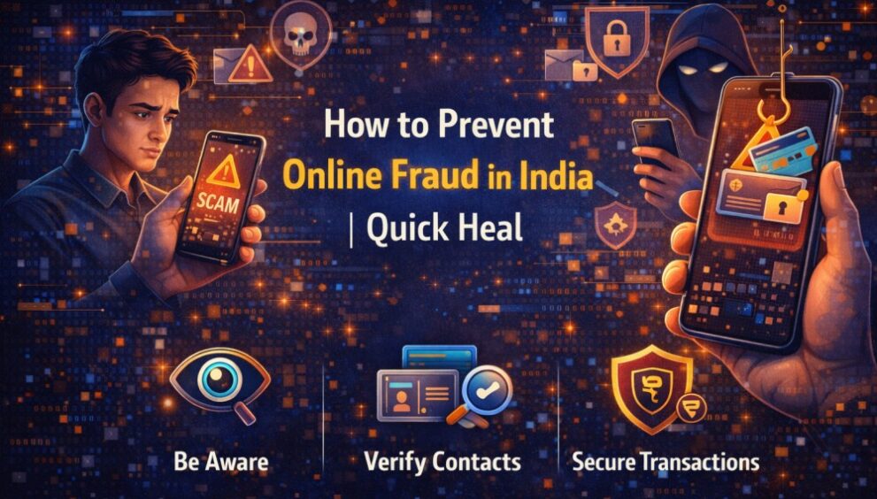prevent online fraud with Quick Heal