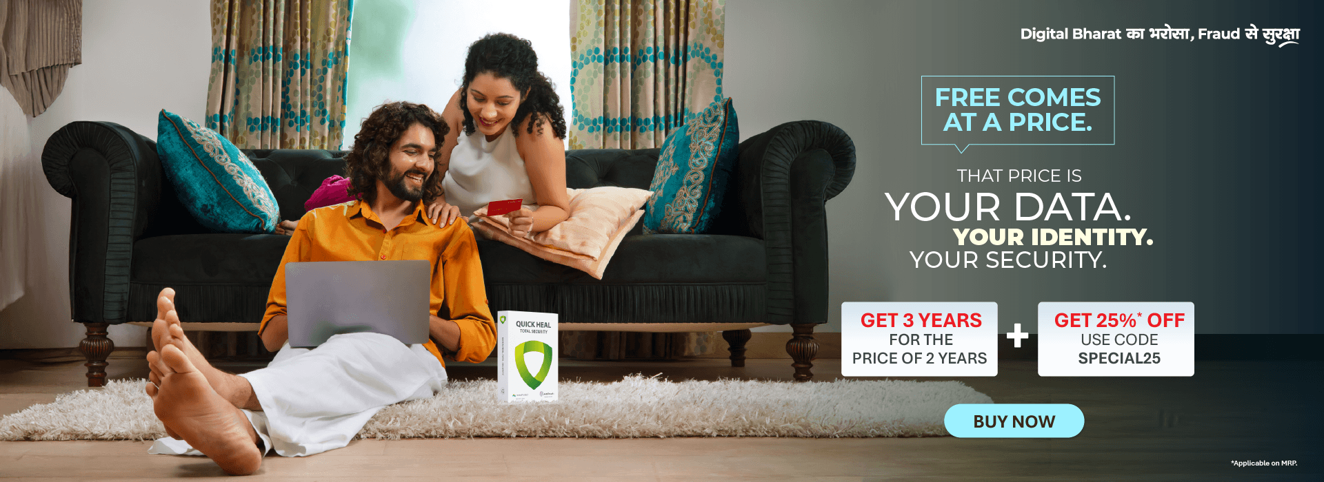 Free comes at a price. That price is your data. Your identity. Your security.