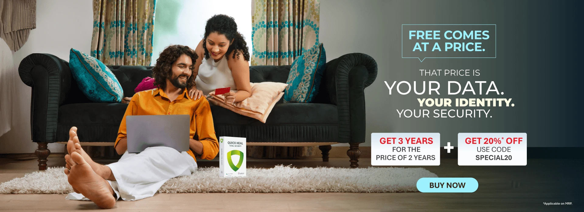 Free comes at a price. That price is your data. Your identity. Your security.