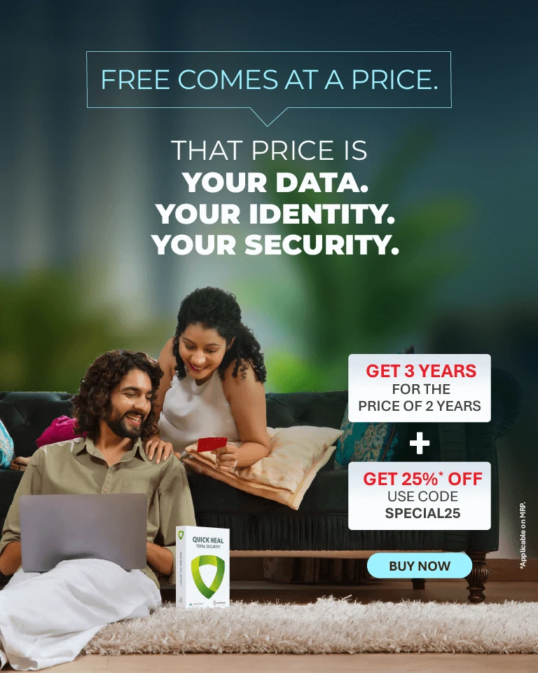 Free comes at a price. That price is your data. Your identity. Your security.