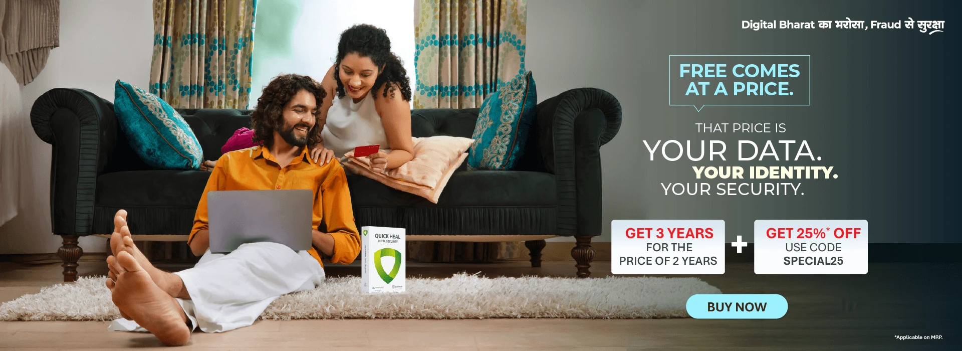 Free comes at a price. That price is your data. Your identity. Your security.