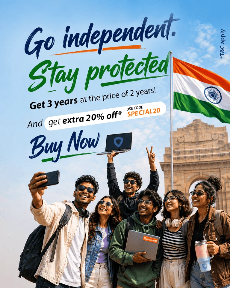 Go independent. Stay protected Get 3 years at the price of 2 years and get extra 20% off